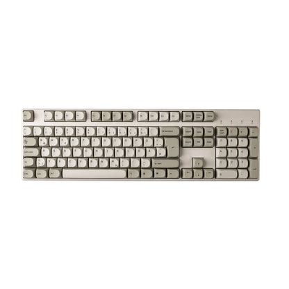 YMDK 133 MA Dye Sub 9009 PBT German French QWERTZ AZERTY Keycap Mac Style For MX Mechanical Keyboard Filco 104 TKL 61 68 75 84 96 104