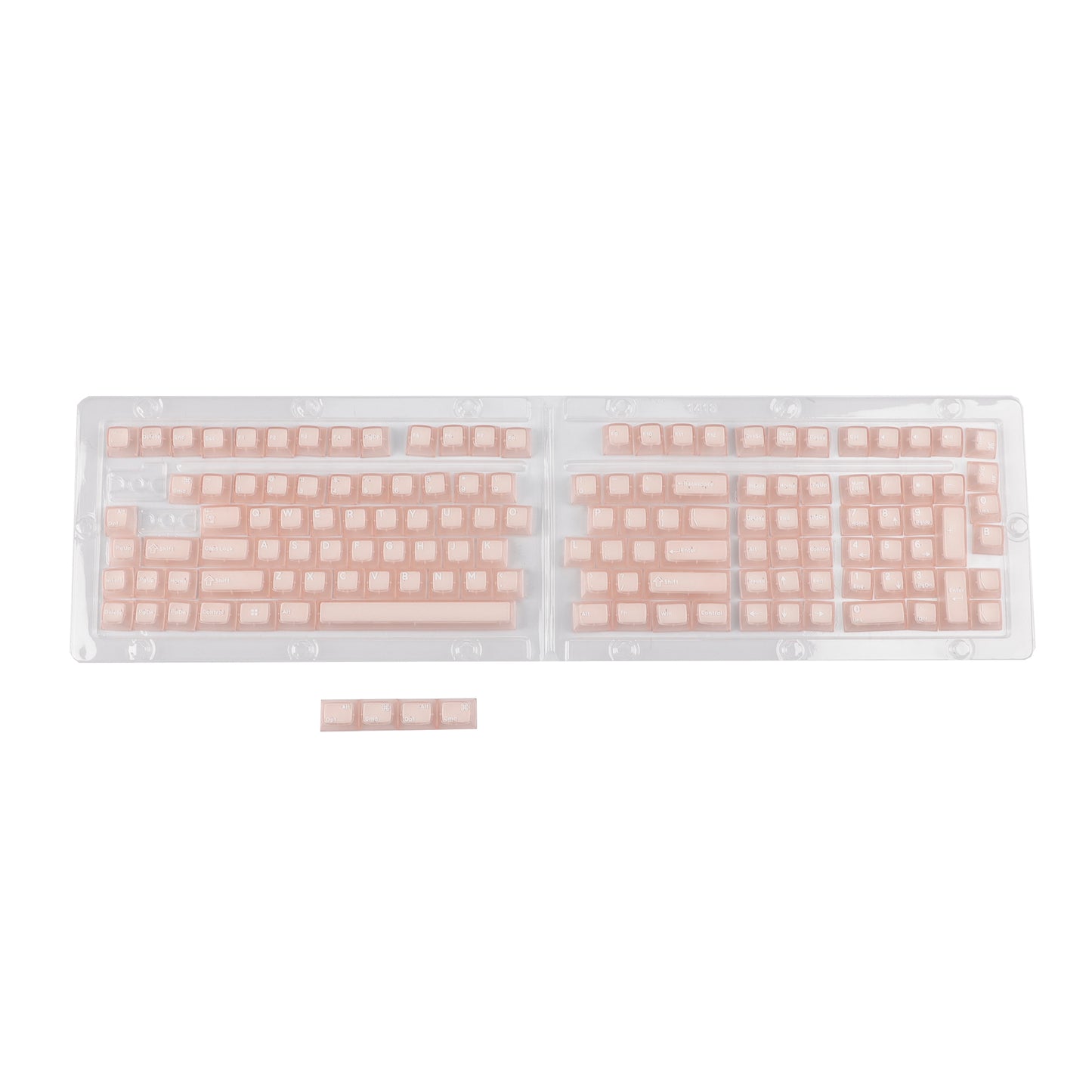 Clearance Cherry MDA Profile PBT PC Side-Lit Shine Through Keycap Set Keycaps for Mechanical Keyboard