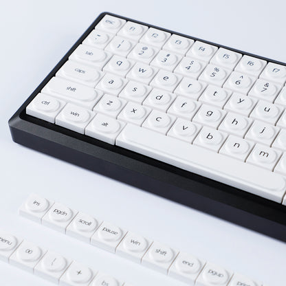 YMDK Bricks Full Set 138 keys Keycaps Classic Blocks Theme Color UV Print Frosted Low Profile Keycap for Mechanical Keyboard 104 87 84 68 61