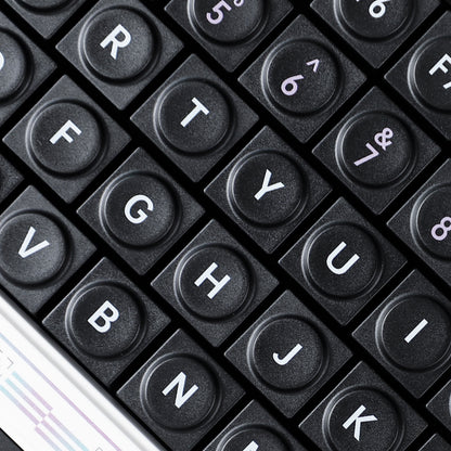 YMDK Bricks Full Set 138 keys Keycaps Classic Blocks Theme Color UV Print Frosted Low Profile Keycap for Mechanical Keyboard 104 87 84 68 61