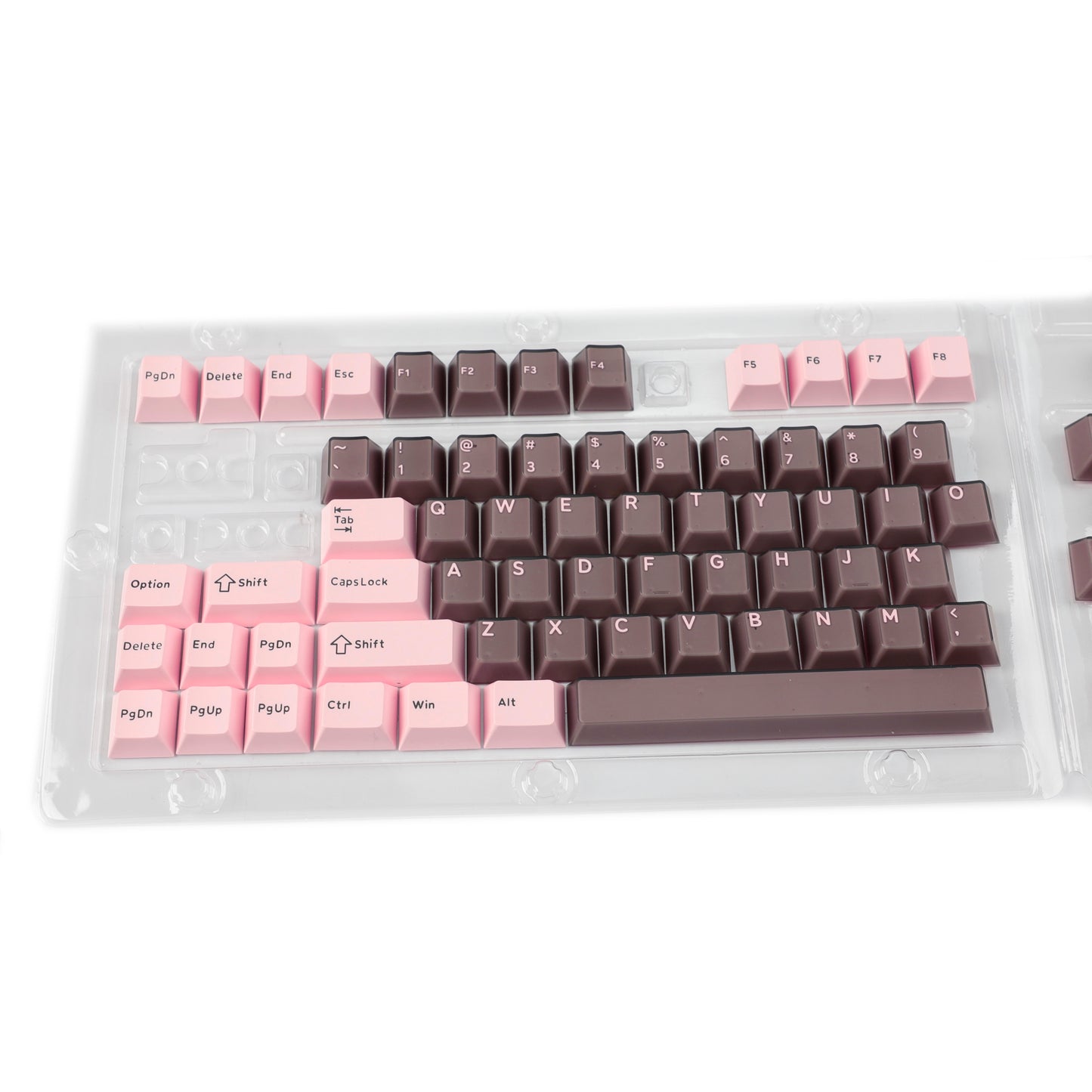 Clearance Cherry MDA Profile PBT PC Side-Lit Shine Through Keycap Set Keycaps for Mechanical Keyboard
