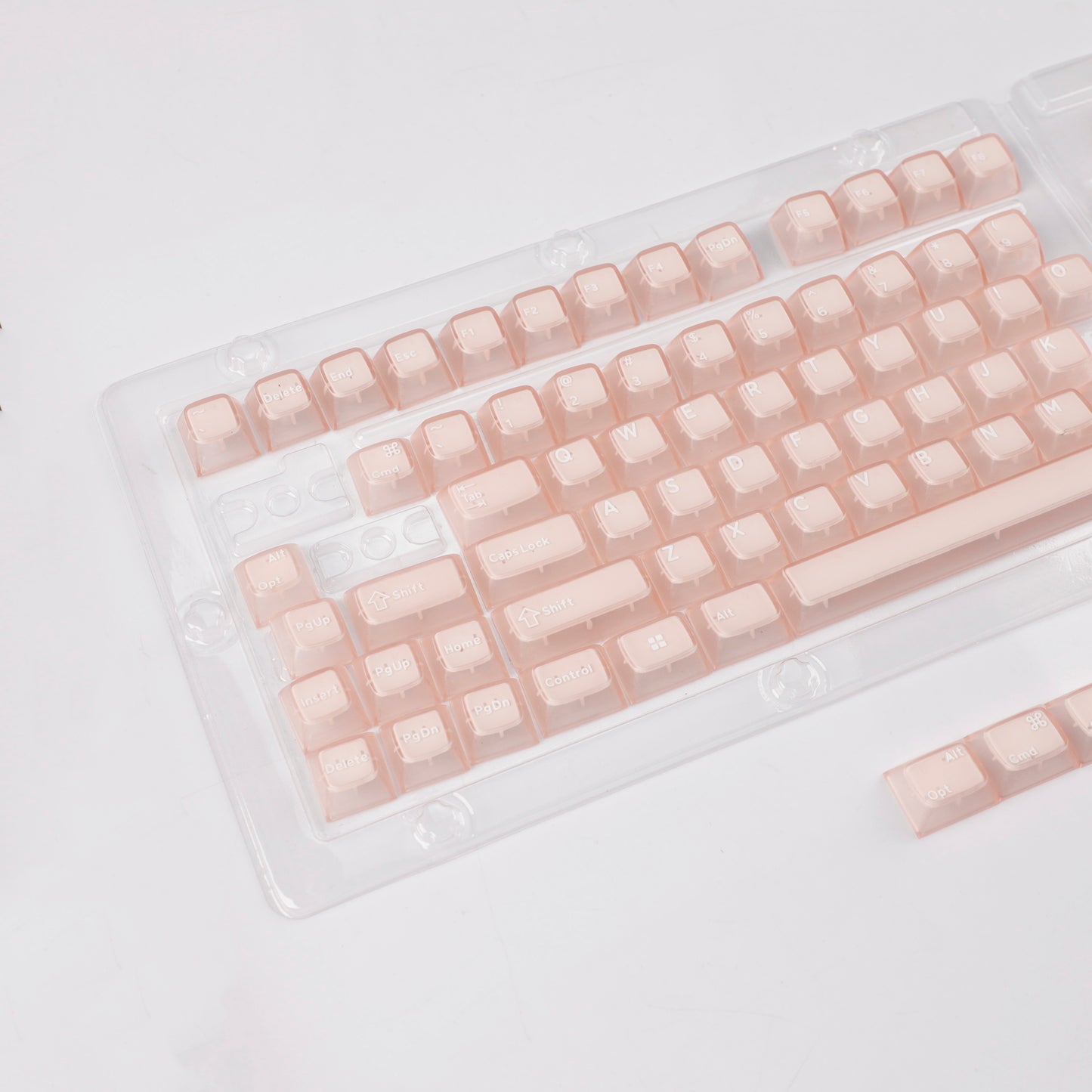 Clearance Cherry MDA Profile PBT PC Side-Lit Shine Through Keycap Set Keycaps for Mechanical Keyboard