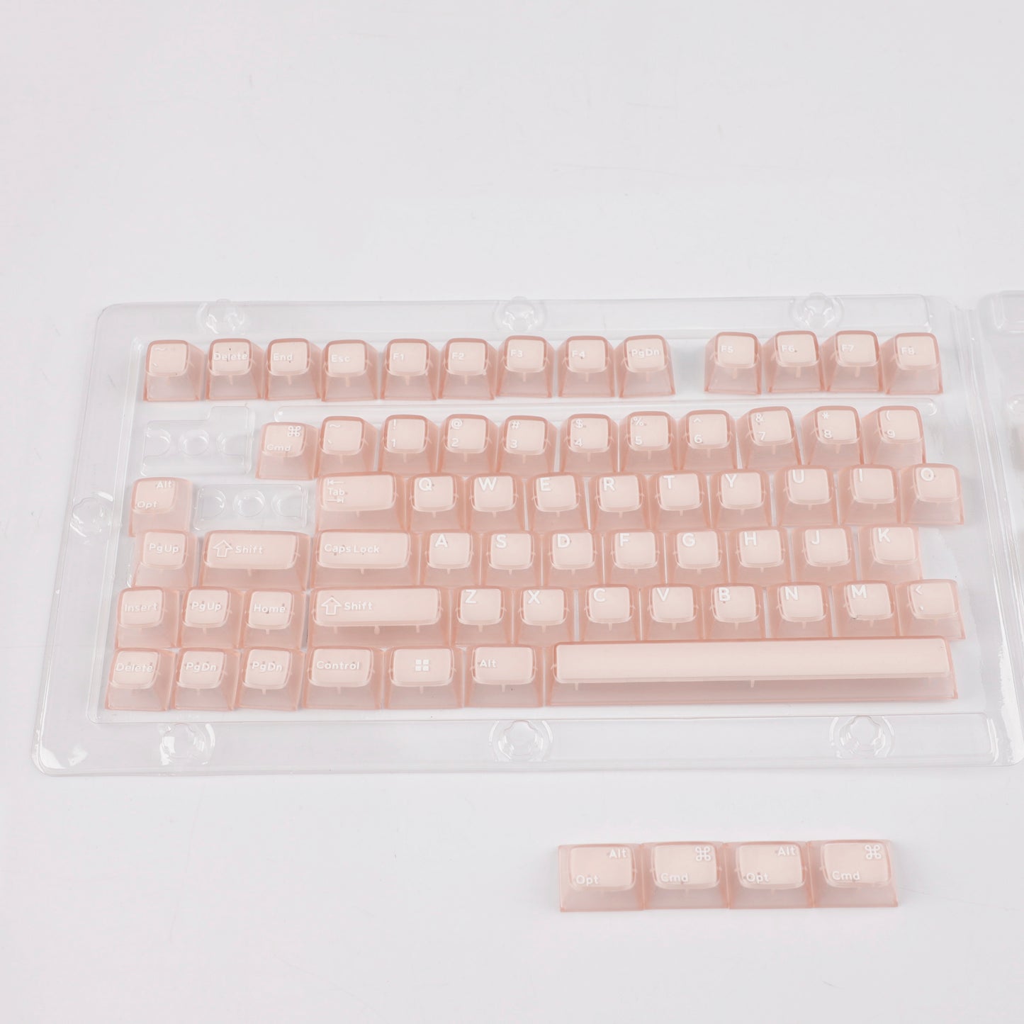 Clearance Cherry MDA Profile PBT PC Side-Lit Shine Through Keycap Set Keycaps for Mechanical Keyboard