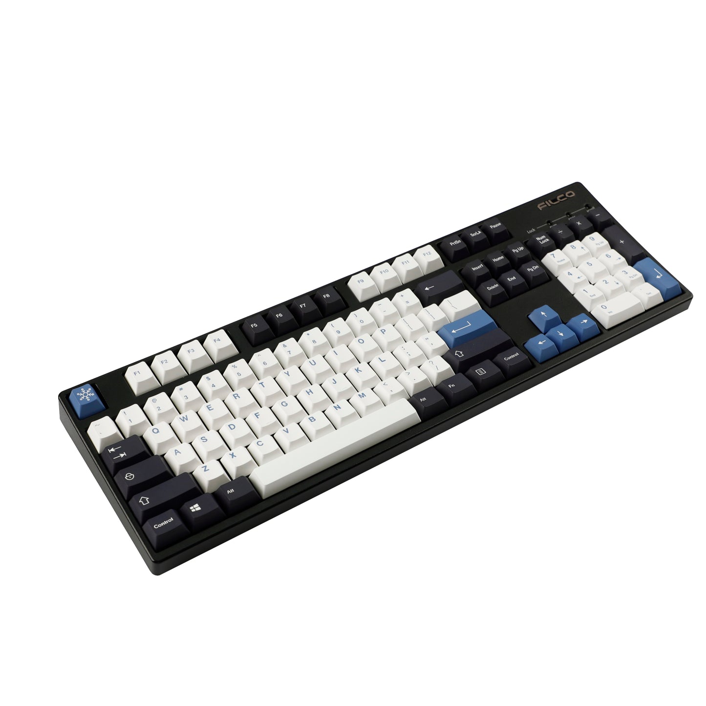 YMDK 142 Keys Arctic Circle Cherry Profile PBT Dye-Sub Keycaps for 61/68/75/84/96/100/104 MX Mechanical Keyboard