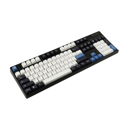 YMDK 142 Keys Arctic Circle Cherry Profile PBT Dye-Sub Keycaps for 61/68/75/84/96/100/104 MX Mechanical Keyboard