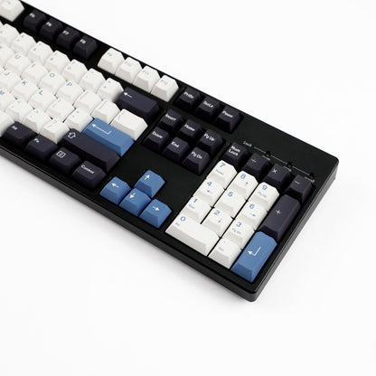 YMDK 142 Keys Arctic Circle Cherry Profile PBT Dye-Sub Keycaps for 61/68/75/84/96/100/104 MX Mechanical Keyboard