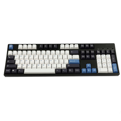 YMDK 142 Keys Arctic Circle Cherry Profile PBT Dye-Sub Keycaps for 61/68/75/84/96/100/104 MX Mechanical Keyboard