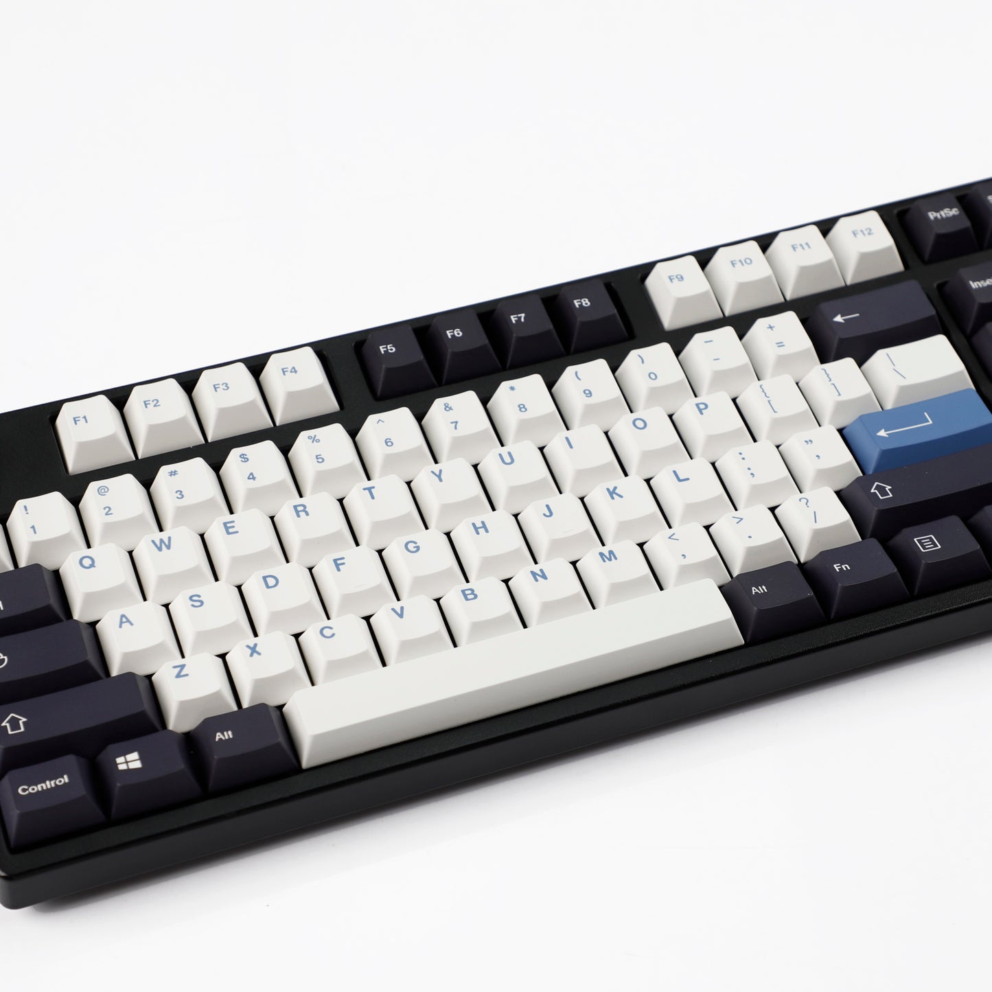 YMDK 142 Keys Arctic Circle Cherry Profile PBT Dye-Sub Keycaps for 61/68/75/84/96/100/104 MX Mechanical Keyboard