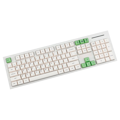YMDK Avocado PBT Keycaps XDA Profile 140 Keys Dye-Sub for 61/64/68/84/87/100/104/108 MX Mechanical Keyboard