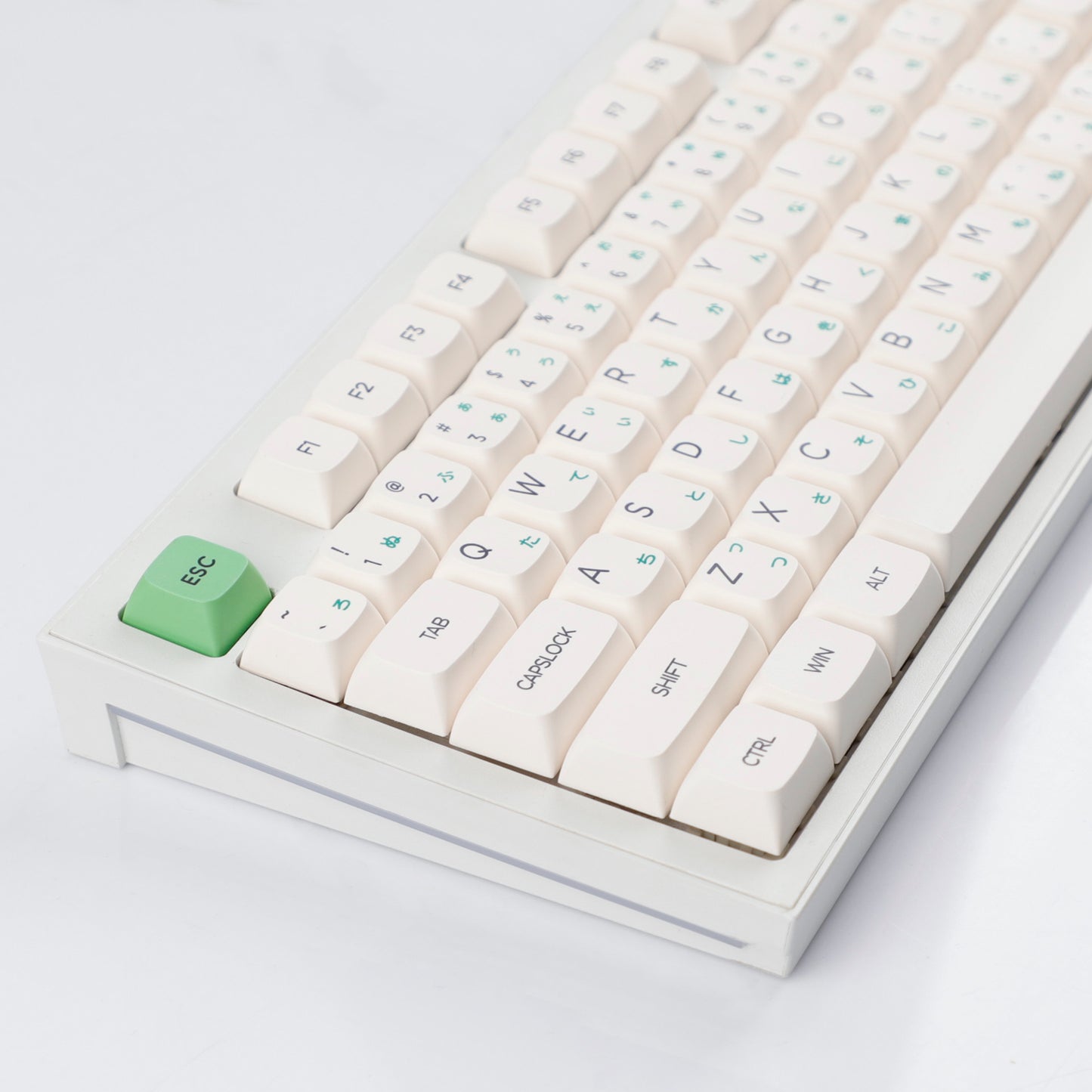 YMDK Avocado PBT Keycaps XDA Profile 140 Keys Dye-Sub for 61/64/68/84/87/100/104/108 MX Mechanical Keyboard