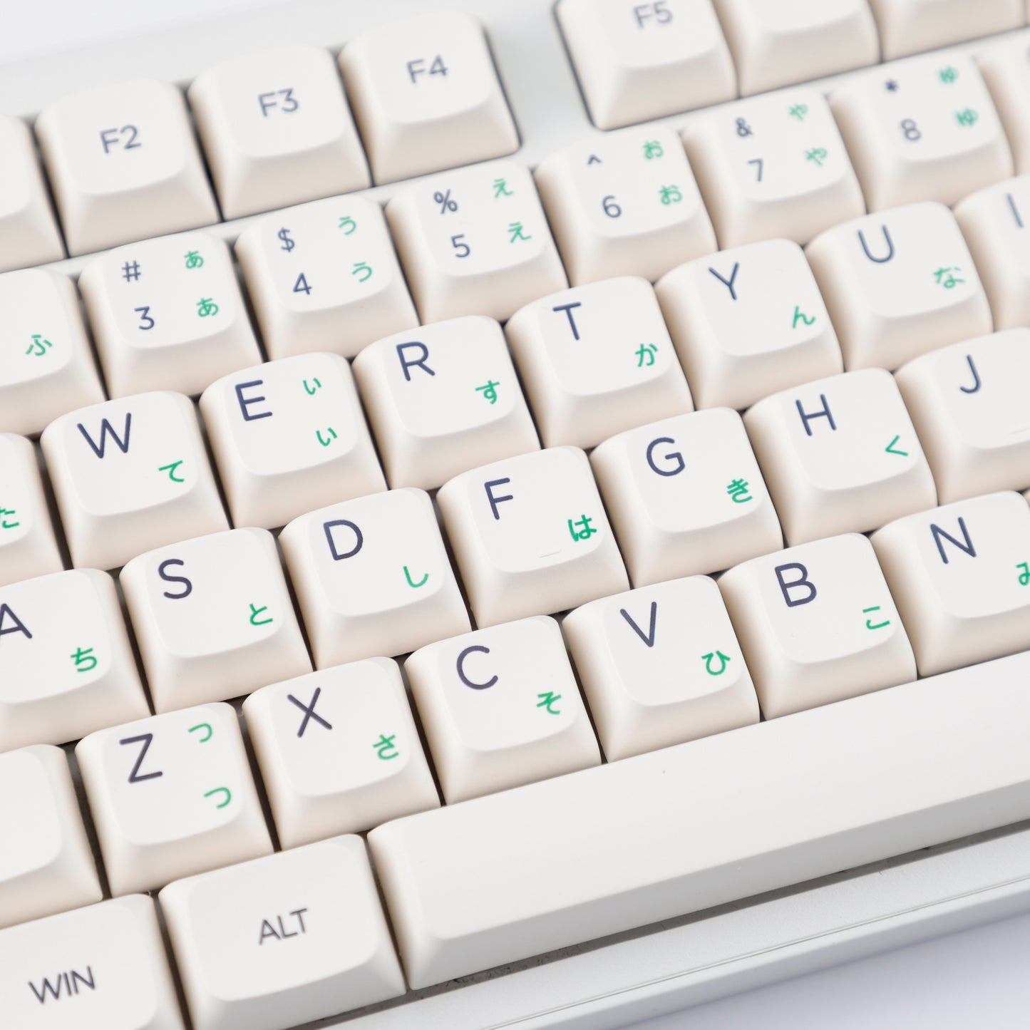 YMDK Avocado PBT Keycaps XDA Profile 140 Keys Dye-Sub for 61/64/68/84/87/100/104/108 MX Mechanical Keyboard