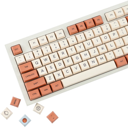 YMDK Avocado PBT Keycaps XDA Profile 140 Keys Dye-Sub for 61/64/68/84/87/100/104/108 MX Mechanical Keyboard
