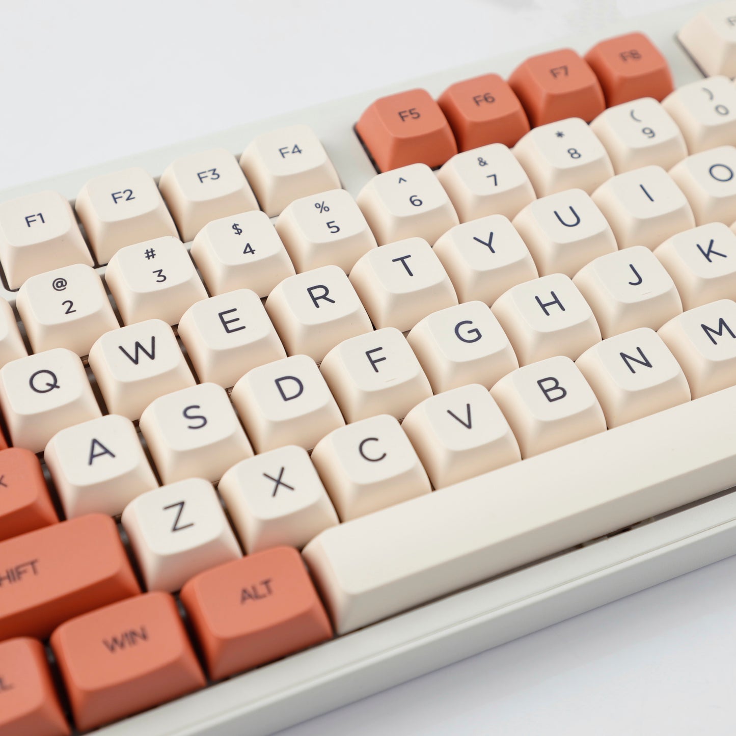 YMDK Avocado PBT Keycaps XDA Profile 140 Keys Dye-Sub for 61/64/68/84/87/100/104/108 MX Mechanical Keyboard