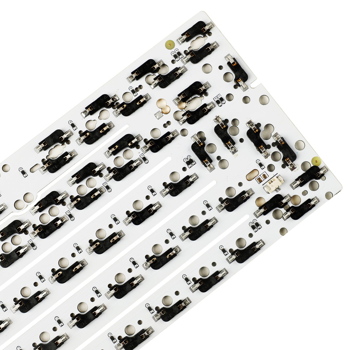 YMDK DK61 64 GH60 Wired Hot-swappable 60 PCB（ Support ISO ANSI Fully Programmable VIA VIAL）