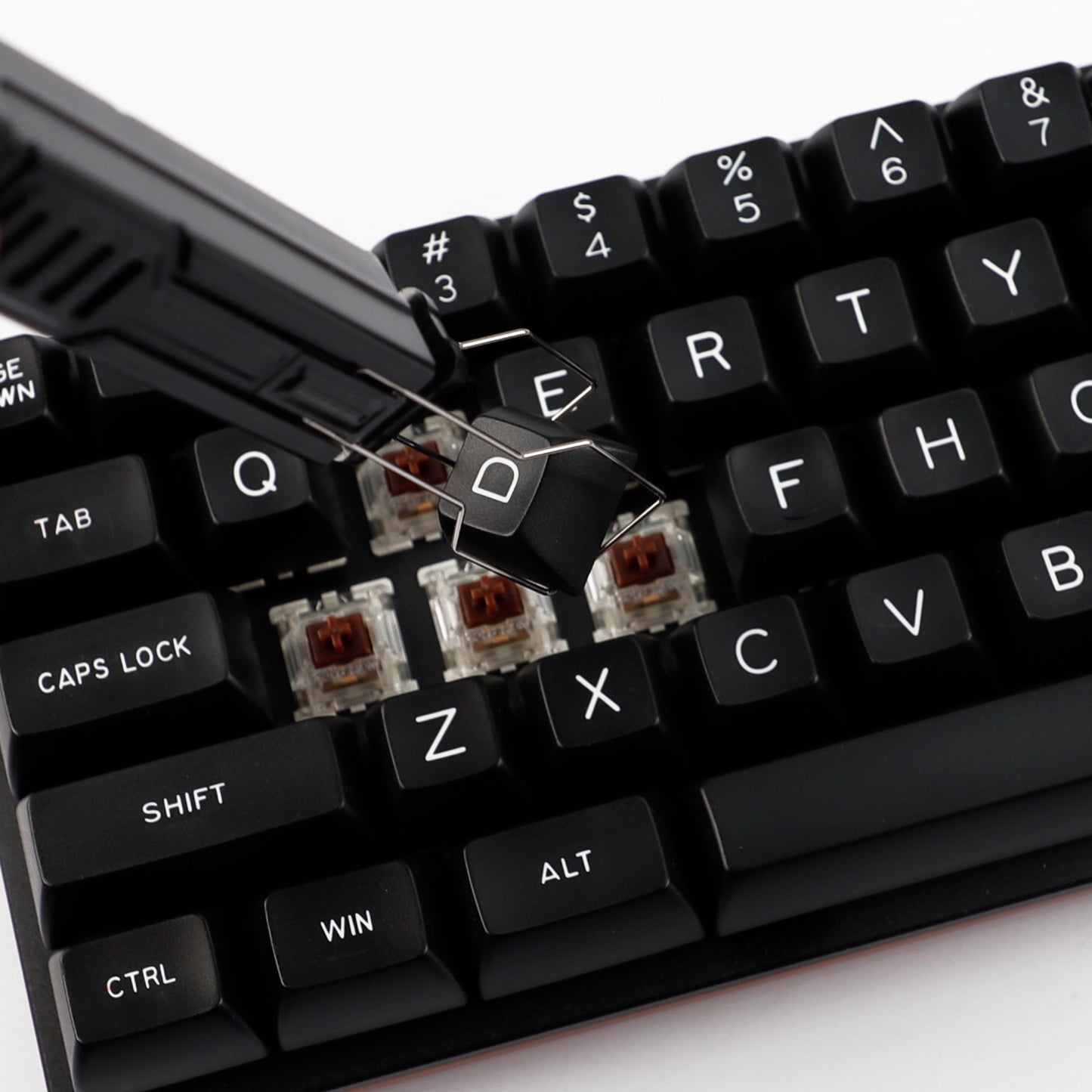4-Prong 2-in-1 Keycap & Switch Puller, Hot Swappable Mechanical Keyboard Removal Tool for Disassembly Cleaning