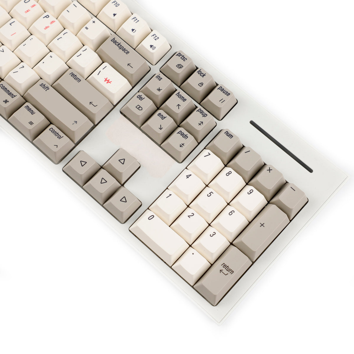 YMDK English Korean 136 Keys MAC Apple Retro Keycaps Cherry Profile PBT Dye Sublimation for 75/87/98/104/108 MX Mechanical Keyboard