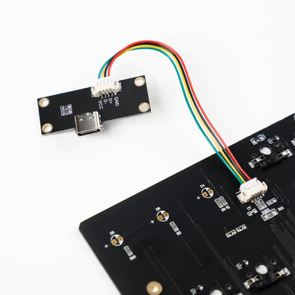 NCR80 R2 R3 80% Soldering Hot Swappable PCB FR4 Plate VIAL VIA Type C Detachable Support Mx and Alps Switches