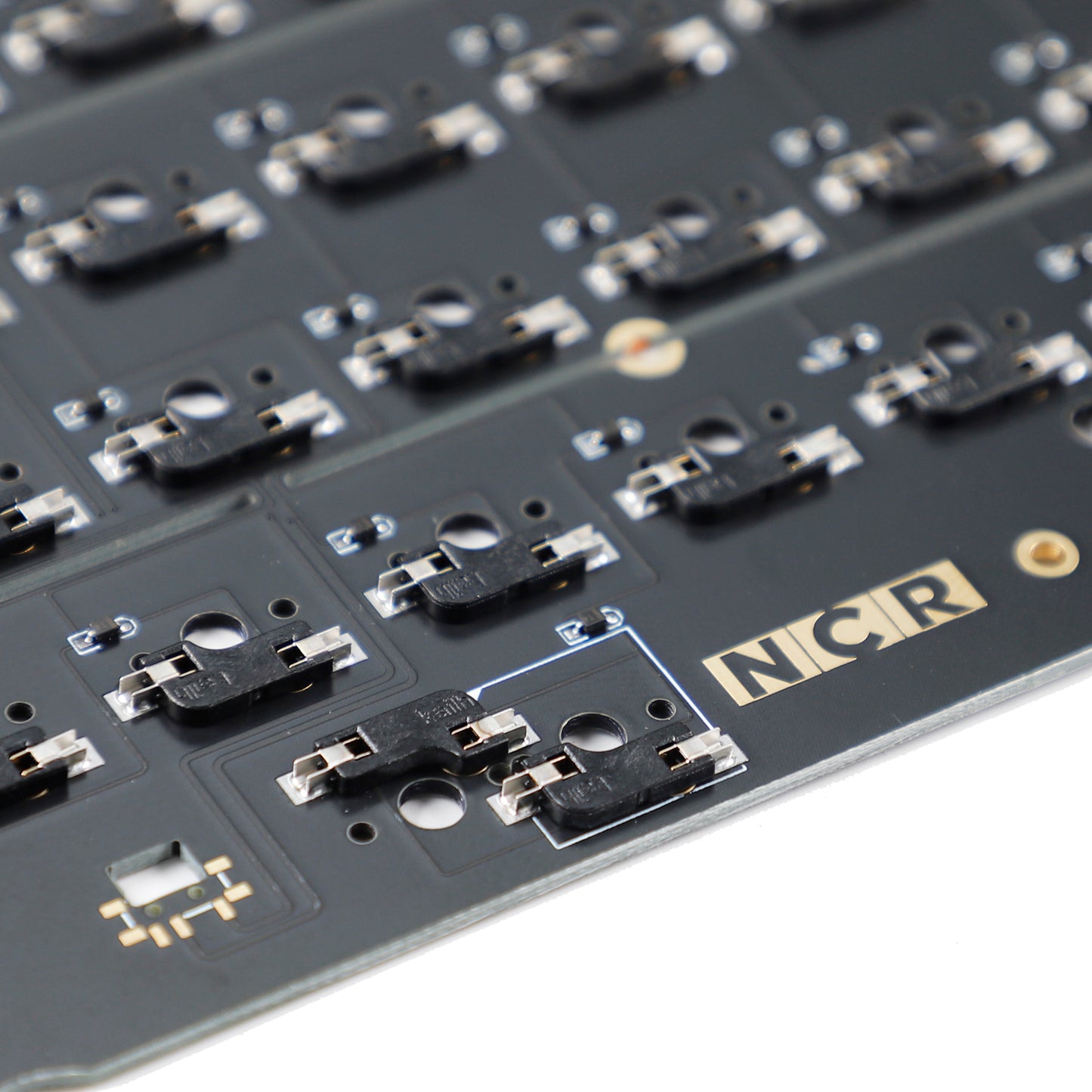 NCR80 R2 R3 80% Soldering Hot Swappable PCB FR4 Plate VIAL VIA Type C Detachable Support Mx and Alps Switches