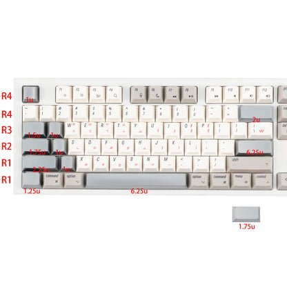 YMDK Cherry Profile Metal Keycaps 1u 1.25u 1.75u 2u 2.25u 2.75u 6.25u (Wholesale)