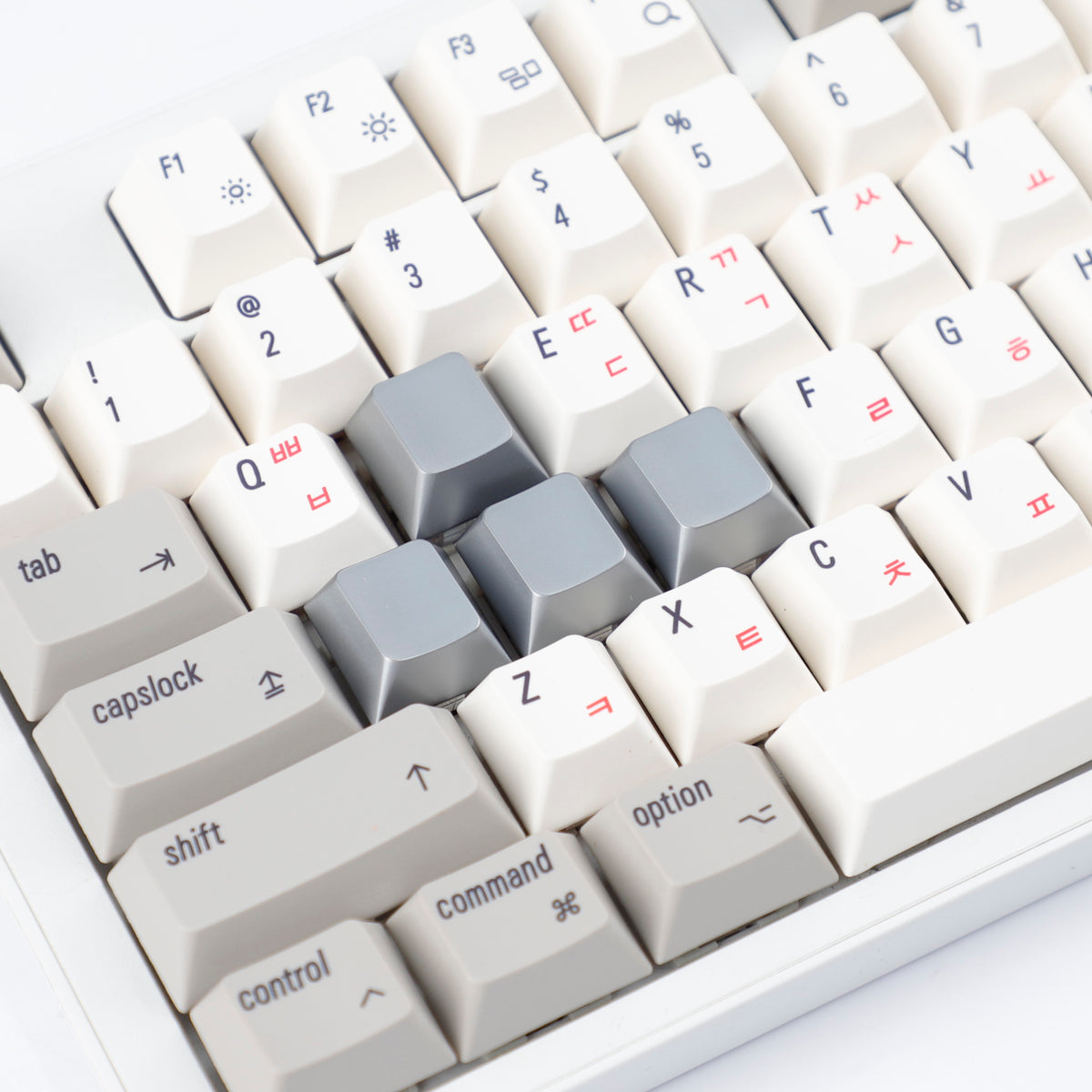 YMDK Cherry Profile Metal Keycaps Accent Supplement Keycaps 1u 1.25u 1.75u 2u 2.25u 2.75u 6.25u for MX Mechanical Keyboard
