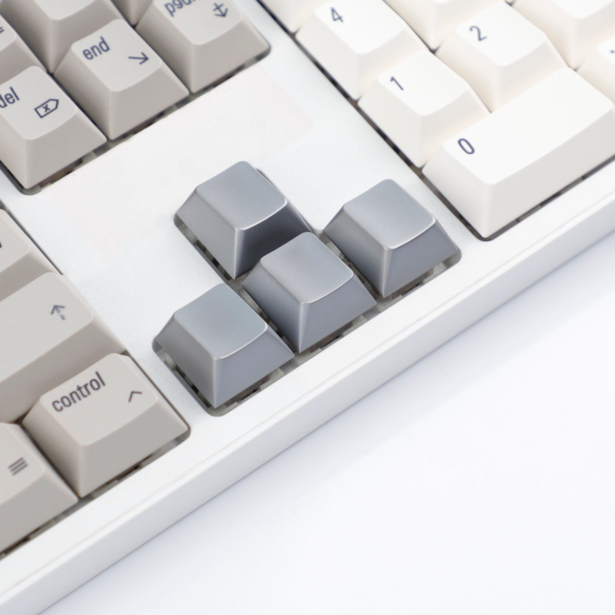 YMDK Cherry Profile Metal Keycaps Accent Supplement Keycaps 1u 1.25u 1.75u 2u 2.25u 2.75u 6.25u for MX Mechanical Keyboard