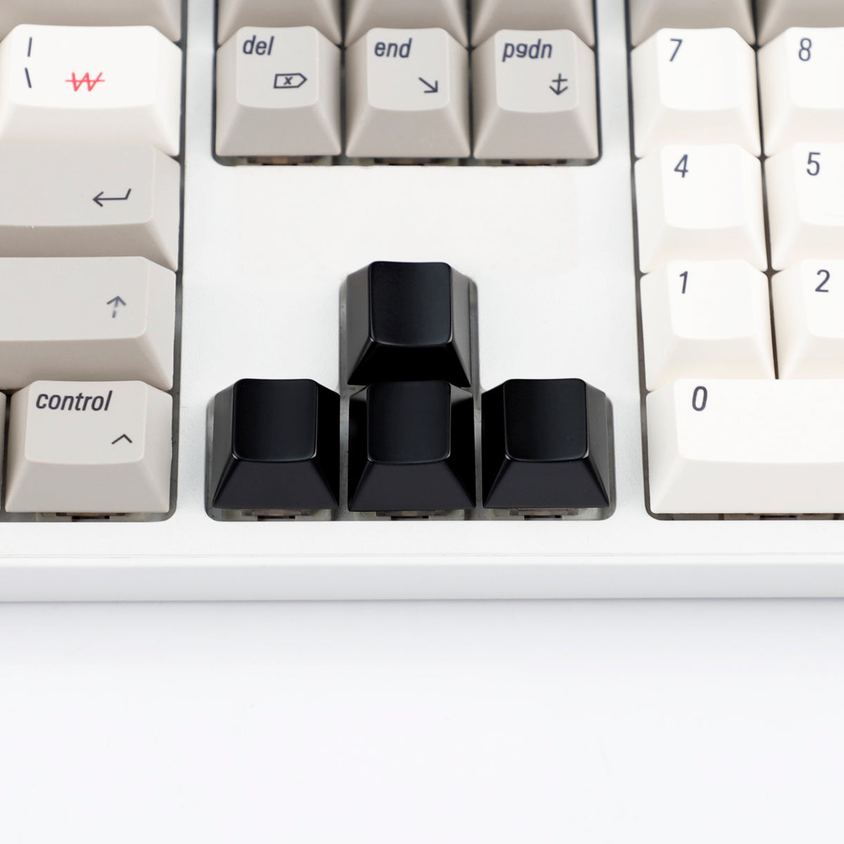 YMDK Cherry Profile Metal Keycaps Accent Supplement Keycaps 1u 1.25u 1.75u 2u 2.25u 2.75u 6.25u for MX Mechanical Keyboard