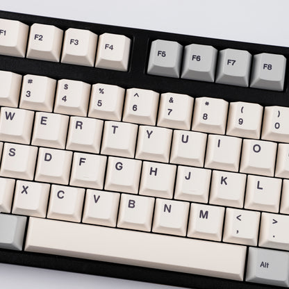 YMDK 142 Heavy Industry Keycaps English Korean Cherry Profile PBT Dye Sub Custom Keycap for MX Mechanical Keyboard Key Caps 65/75/87/98/100/104