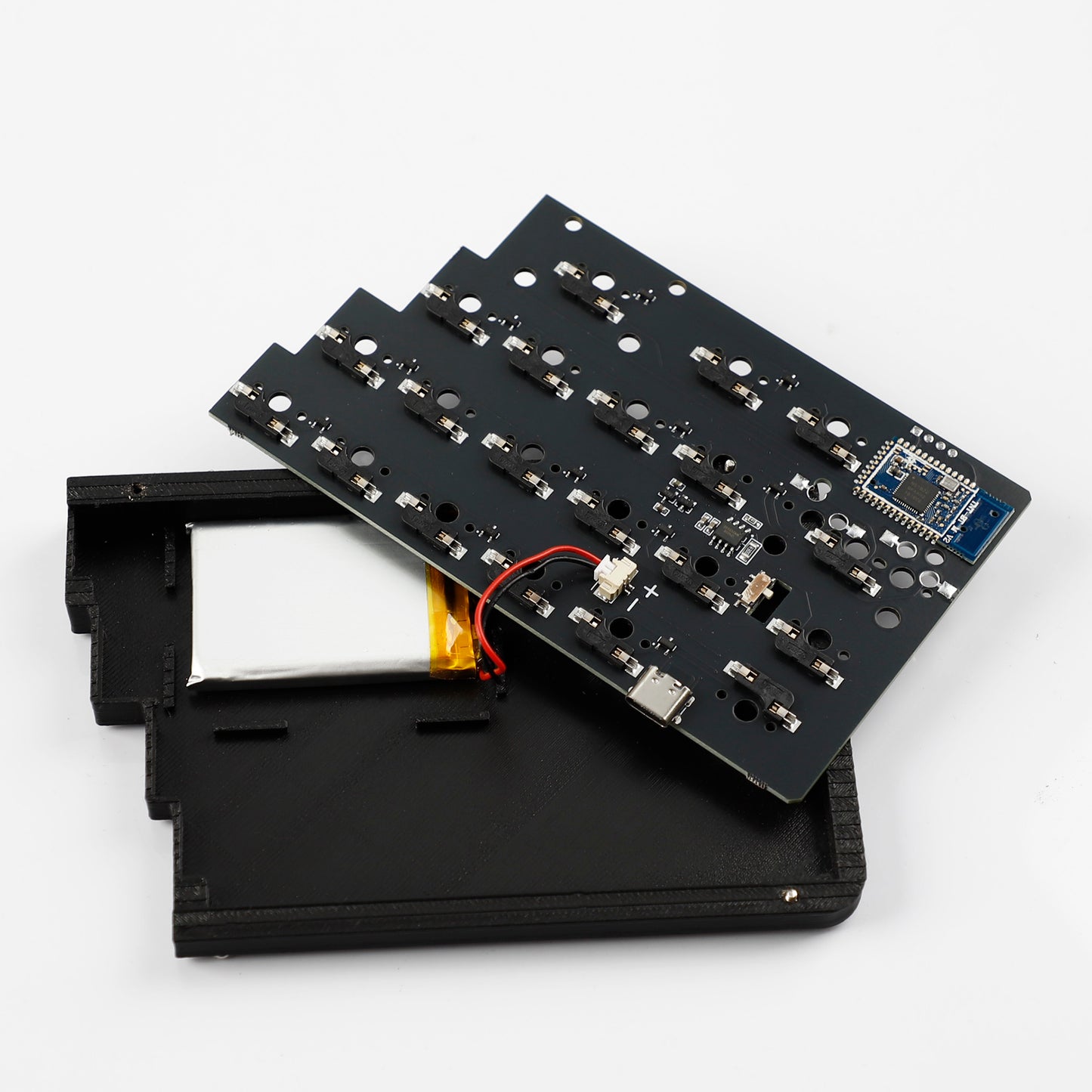 YMDK 40% Wireless Split Keyboard 2.4Ghz Ergonomic Split Custom DIY Programmable Support Hot Swappable VIAL