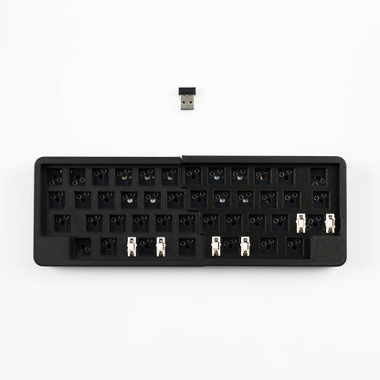 YMDK 40% Wireless Split Keyboard 2.4Ghz Ergonomic Split Custom DIY Programmable Support Hot Swappable VIAL