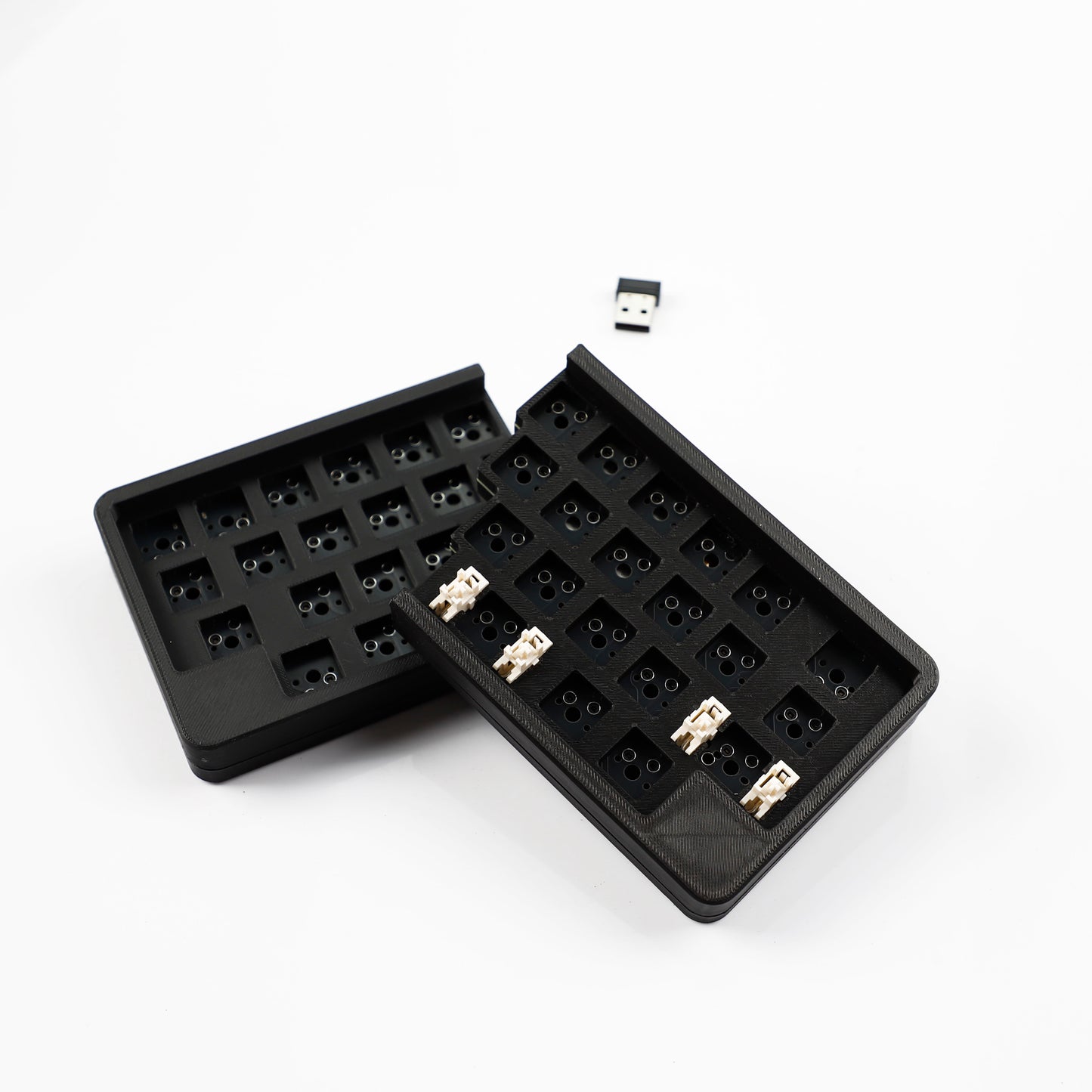 YMDK 40% Wireless Split Keyboard 2.4Ghz Ergonomic Split Custom DIY Programmable Support Hot Swappable VIAL