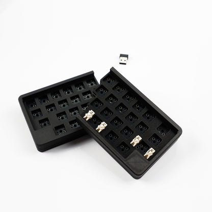 YMDK 40% Wireless Split Keyboard 2.4Ghz Ergonomic Split Custom DIY Programmable Support Hot Swappable VIAL