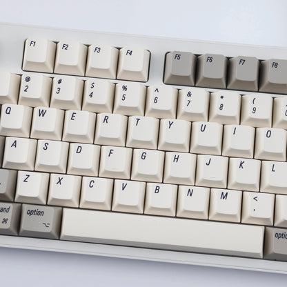YMDK English Korean 135 Keys MAC Apple Retro Keycaps Cherry Profile PBT Dye Sublimation for 75/87/98/104/108 MX Mechanical Keyboard