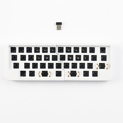 YMDK 40% Wireless Split Keyboard 2.4Ghz Ergonomic Split Custom DIY Programmable Support Hot Swappable VIAL