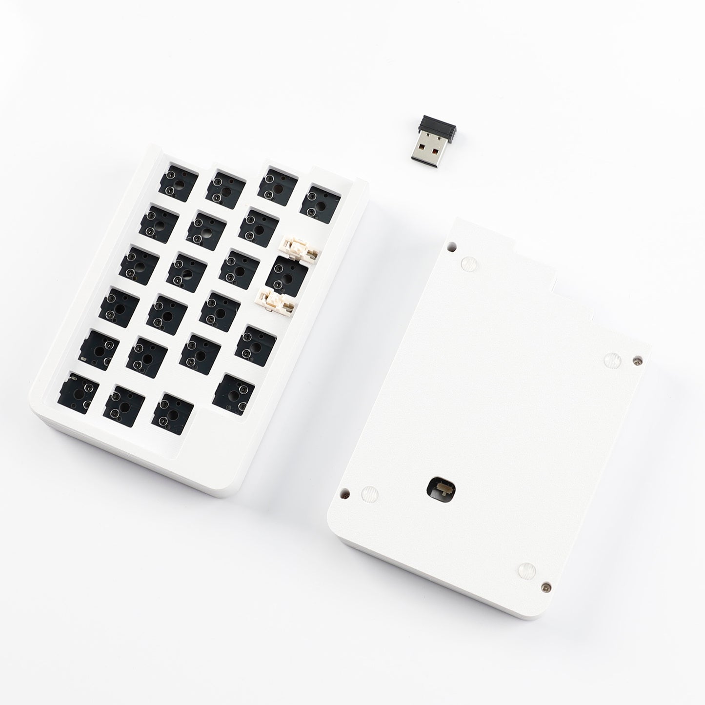 YMDK 40% Wireless Split Keyboard 2.4Ghz Ergonomic Split Custom DIY Programmable Support Hot Swappable VIAL