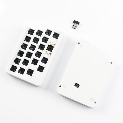 YMDK 40% Wireless Split Keyboard 2.4Ghz Ergonomic Split Custom DIY Programmable Support Hot Swappable VIAL