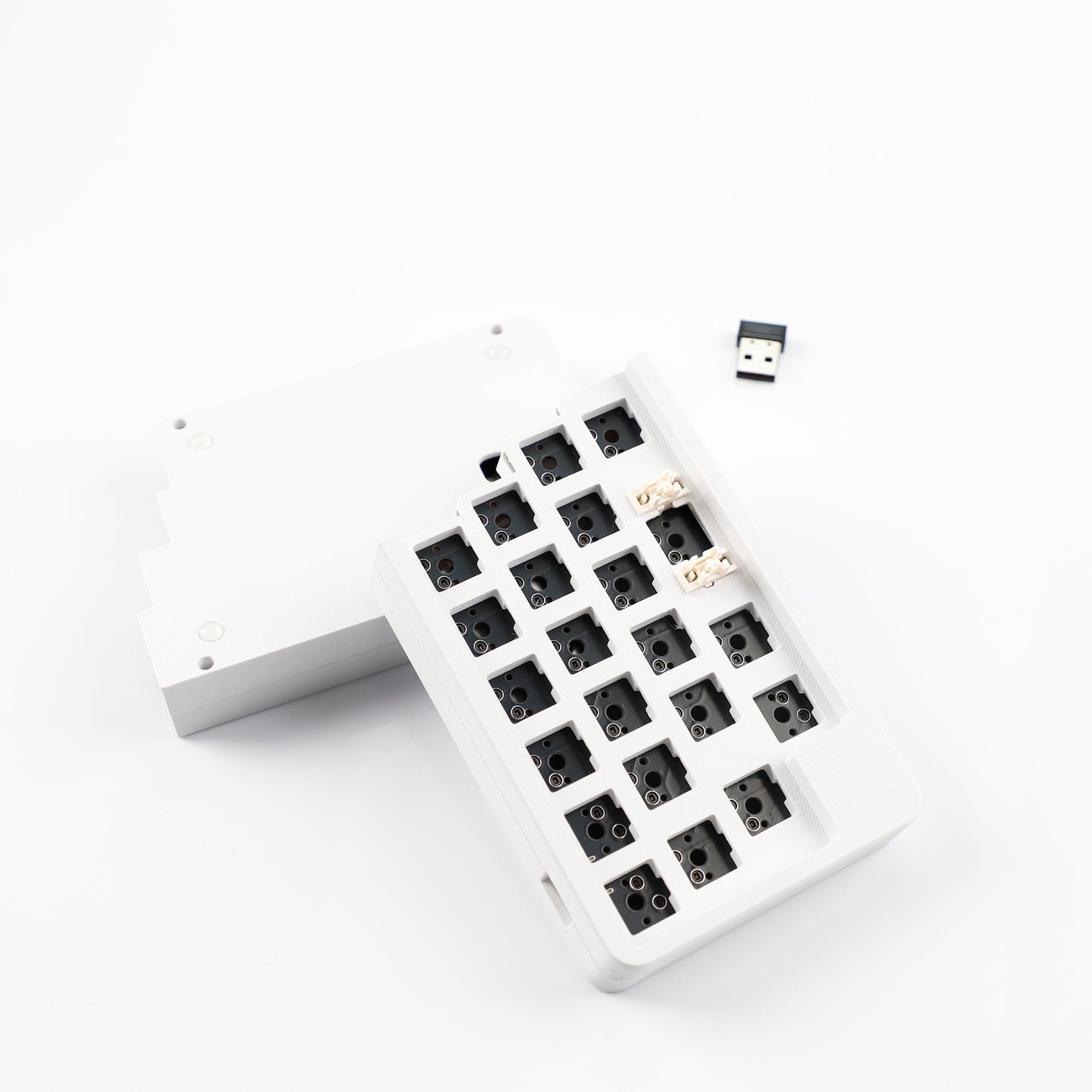 YMDK 40% Wireless Split Keyboard 2.4Ghz Ergonomic Split Custom DIY Programmable Support Hot Swappable VIAL