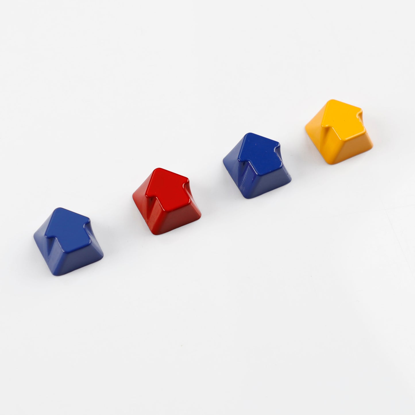 Painted High Gloss Personalized Keycap Zinc Alloy Arrow Keys Red Yellow Blue for MX Mechanical Keyboard