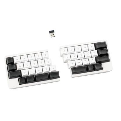 YMDK 40% Wireless Split Keyboard 2.4Ghz Ergonomic Split Custom DIY Programmable Support Hot Swappable VIAL