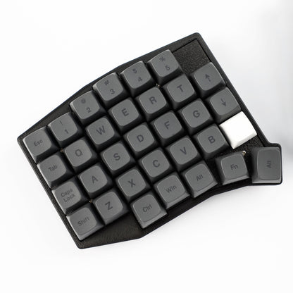 YMDK Sofle Wireless Split Keyboard 2.4Ghz 64 Keys Ergonomic Hotswappable 60% Layout 3D PLA Vial All Key Programmable Mini Independent Gaming Keyboard Kit