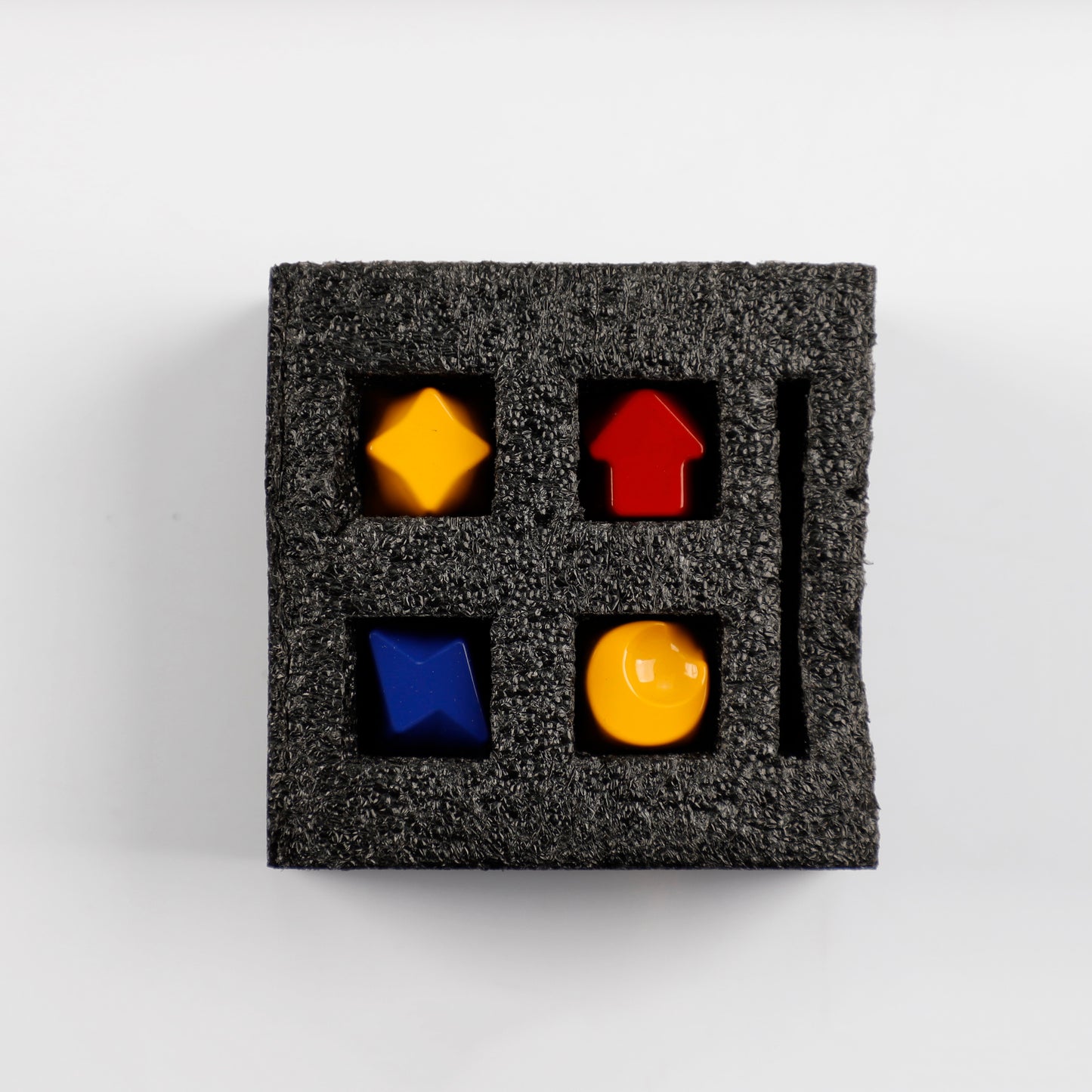 Painted High Gloss Personalized Keycap Zinc Alloy Arrow Keys Red Yellow Blue for MX Mechanical Keyboard