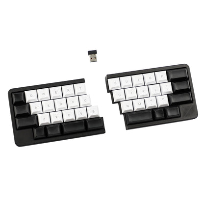 YMDK 40% Wireless Split Keyboard 2.4Ghz Ergonomic Split Custom DIY Programmable Support Hot Swappable VIAL