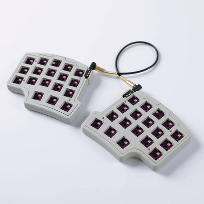 YMDK Split36 keys 3D Print Resin Ergonomics 40% Layout Hotswappable Mechanical Keyboard RGB QMK VIAL All key programmable Mini Keyboard Kit(Pre-sale)