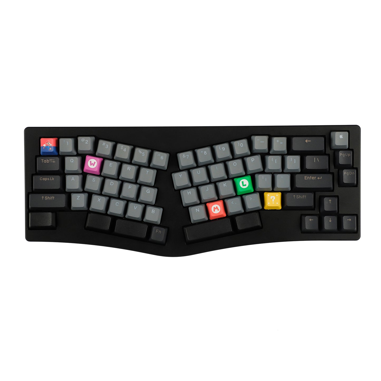 Pacman Theme or Mario Theme OEM Profile keycaps(Five Dye PBT Custom Sublimation )