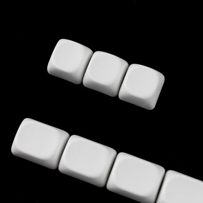 YMDK White Clear Blank Keycaps MOA Profile Modifier Blind Spot ISO Enter Space Shift Keys 1.25u 1.5u 1.75u 2u 2.25u 2.75u 6.25u DIY