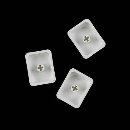 White Clear Blank Keycaps PBT PC MOA Profile Modifier Space Shift Keys 1.25u 1.5u 1.75u 2u 2.25u 2.75u 6.25u DIY