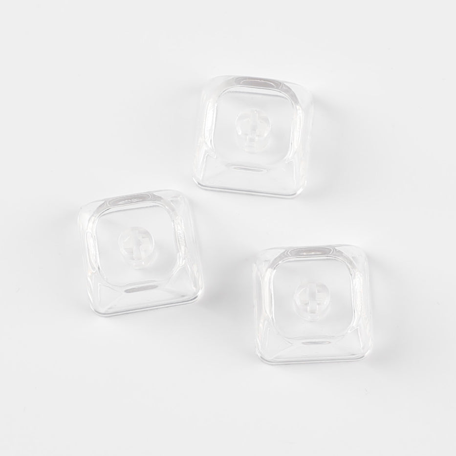 YMDK White Clear Blank Keycaps MOA Profile Modifier Blind Spot ISO Enter Space Shift Keys 1.25u 1.5u 1.75u 2u 2.25u 2.75u 6.25u DIY