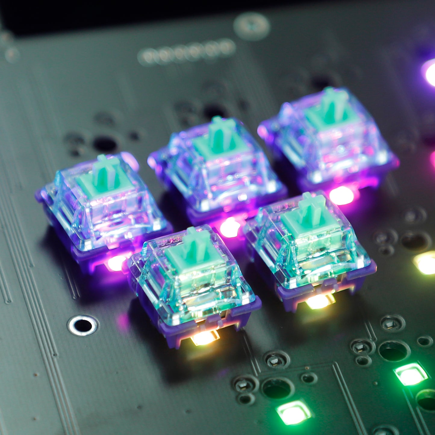 Gateron Gopolar Azure Dragon V3 Switches(SMD 5 pin Tactile 63g ) YMDK