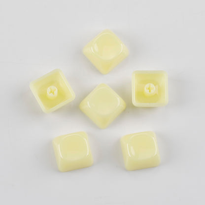YMDK 1u MOA Profile Jelly Tone Blank Keycaps Fog Shine Through 1.5mm