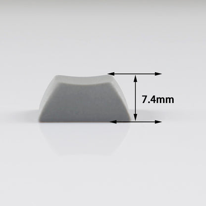 YMDK Blank DSA 1u Keycap 1.4mm PBT FJ blind spot-3pcs Keycaps For MX Switches Keyboard