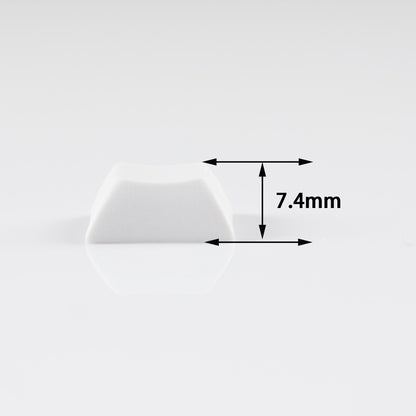 YMDK Blank DSA 1u Keycap 1.4mm PBT FJ blind spot-3pcs Keycaps For MX Switches Keyboard